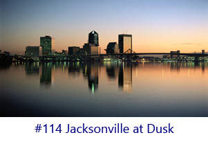 Jacksonville at Dusk Screen Image