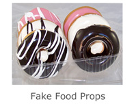 Artificial Foods | Fake Foods by Props America. Fake Food Props for Home Staging, Furniture & Retail Stores and Restaurants. Our artificial foods are made from various types of materials to replicate the appearance of real foods as props.