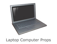 Fake Laptop Props | Fake Laptops | Prop Laptops | Laptop Computer Props for Home Staging. Buy Faux Laptop Props Online from Props America.