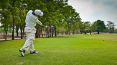 60" TV Screen Image #095 Golf (Screen Print Only. 60 Inch TV Prop Not Included)