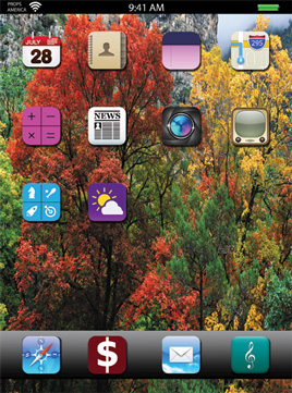 WALLPAPER-AUTUMN TREES