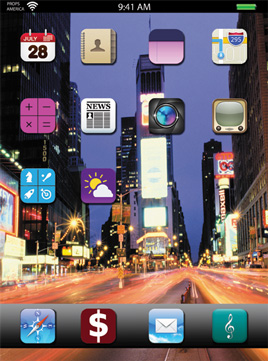 WALLPAPER-TIME SQUARE