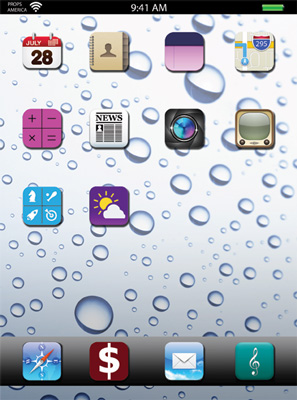 WALLPAPER-WATER DROPLETS